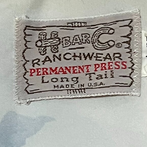 Vintage 1970's Cowboy Shirt - Picture 2 of 4